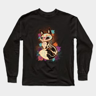 Calavera Fox Long Sleeve T-Shirt